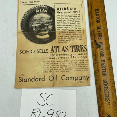Standard oil co. Advertisement