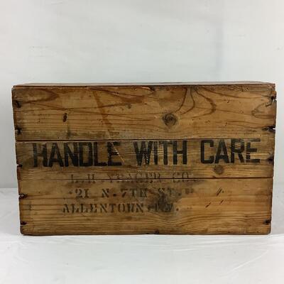 5211 Antique Philadelphia Style LB 14" Lawn Mower Shipping Crate