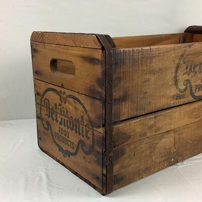 5212 Antique Del Monte Food Products N.J. Crate