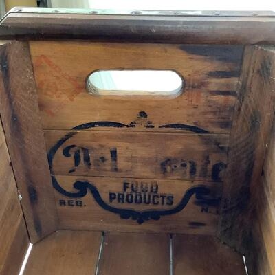 5212 Antique Del Monte Food Products N.J. Crate