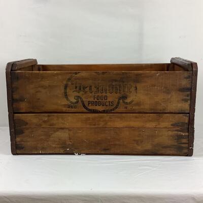 5212 Antique Del Monte Food Products N.J. Crate