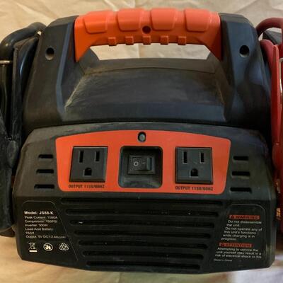 Kinverch Battery ðŸ”‹  Jump Starter ðŸ’¡ 1500 Peak/750 Instant Amps Portable Powerâš¡ï¸ Station with 300W Inverter,150 PSI Air ðŸ’¨...