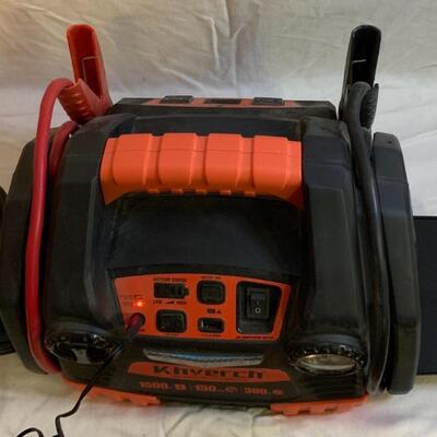Kinverch Battery ðŸ”‹  Jump Starter ðŸ’¡ 1500 Peak/750 Instant Amps Portable Powerâš¡ï¸ Station with 300W Inverter,150 PSI Air ðŸ’¨...