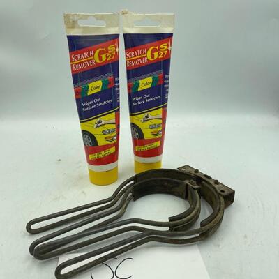 Filter wrenches and scratch remover