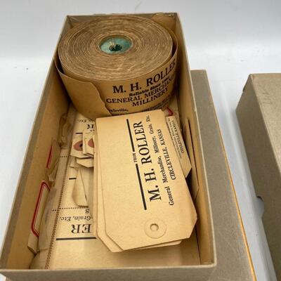 Shakespeare rod box & Red Label crochet box