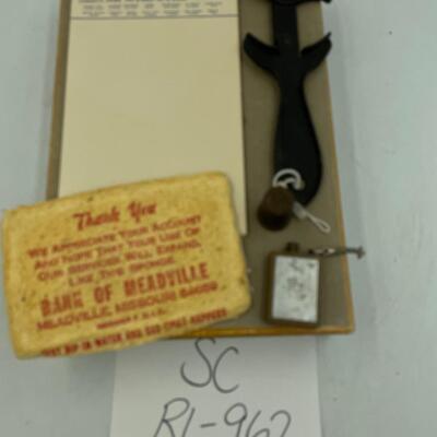 Lid opener and some misc advertising items