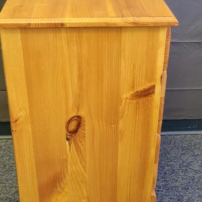 Beautiful Pine Wood Night Stand