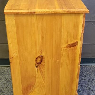 Beautiful Pine Wood Night Stand