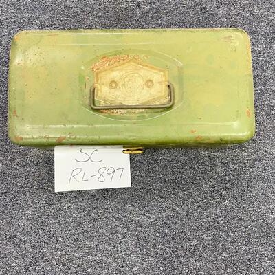 Old pal tackle box and contents
