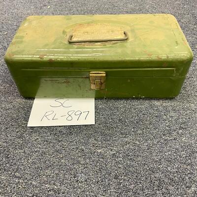 Old pal tackle box and contents