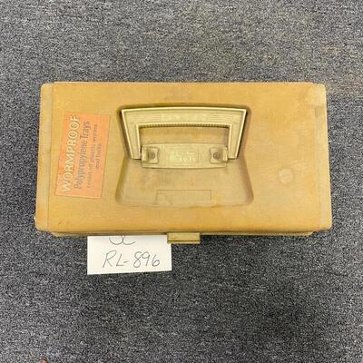 Plano tackle box and contents