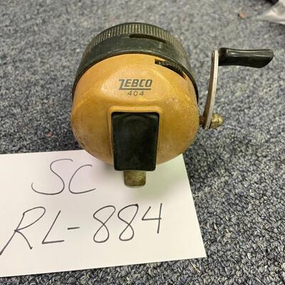 Zebco 404reel, metal foot