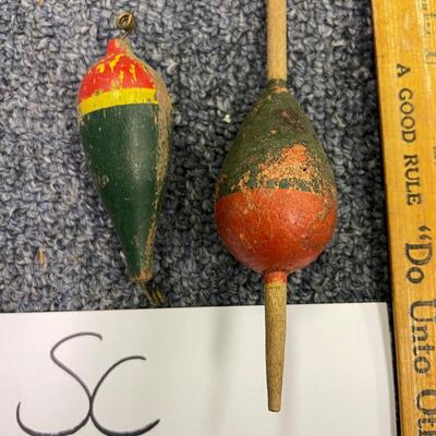 Set of 4 vintage bobbers