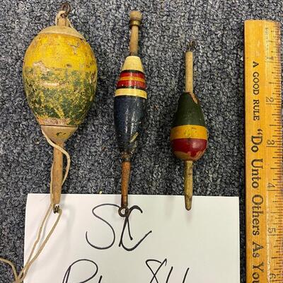 Set of 3 vintage bobbers