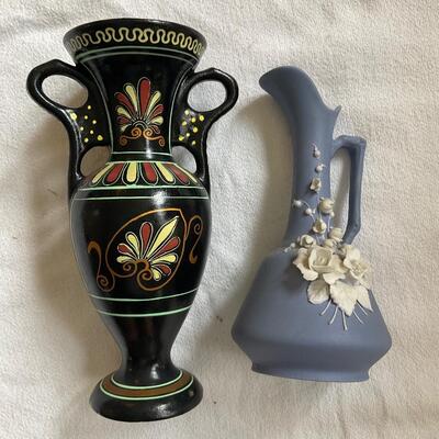 Lefton vase & Vase made in Greece