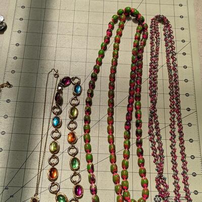 Colorful Vintage Necklaces