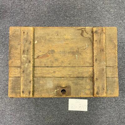 Goetz Co. Wooden storage box