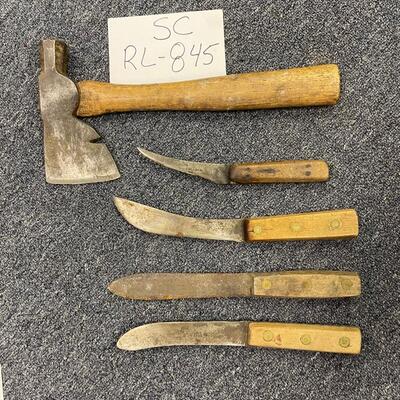 Hatchet and knife asst