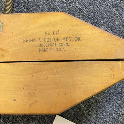 Wooden screw clamps