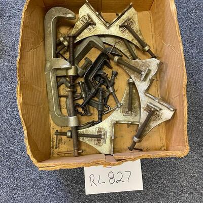 Box of clamps