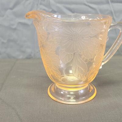 Vintage Pink Depression Glass