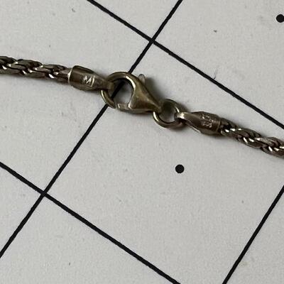 Raw Amethyst Pendant w/ .925 Sterling Chain