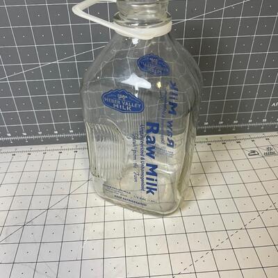 Heber Valley Milk Jug Glass