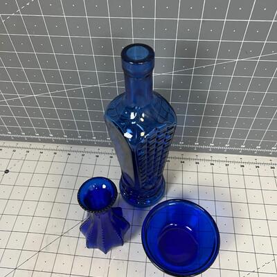 Blue Glass (3-pieces)