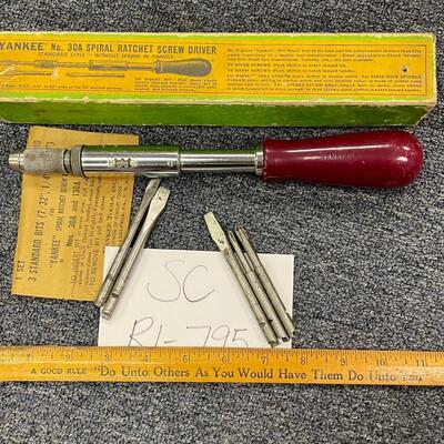 Yankee #30A spiral ratchet screw driver