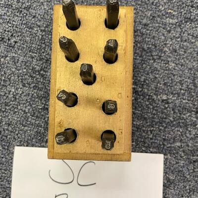 Greenfield steel stamp works 1/4â€ numbers