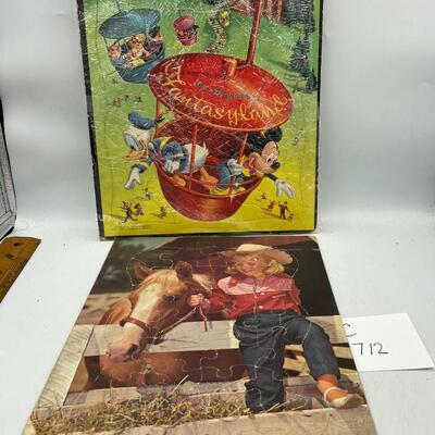 Farm fillies & Walt Disneyâ€™s Fantasyland puzzle