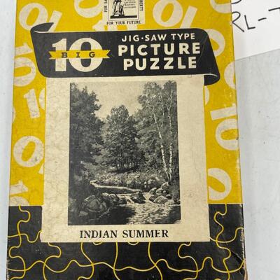 Set of 3 vintage puzzles