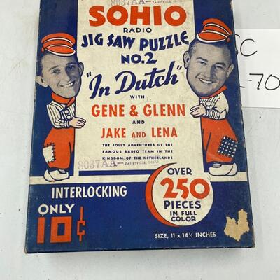 Set of 3 vintage puzzles