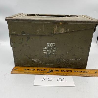 Vintage military ammo box N335