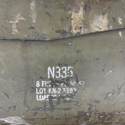 Vintage military ammo box N335