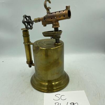 Vin Turner brass blow torch
