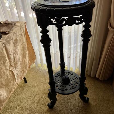 Chinese tall plant stand