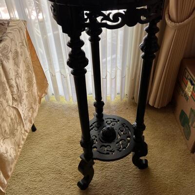 Chinese tall plant stand