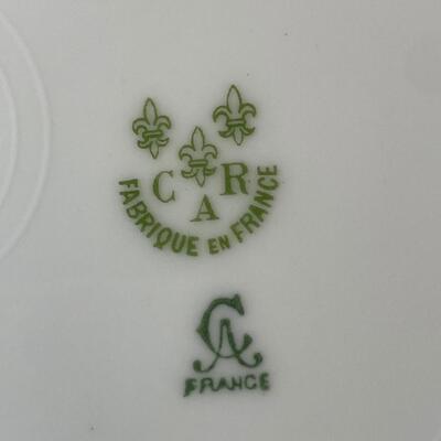 Lot 188. C.A.R. French Porcelain Plates