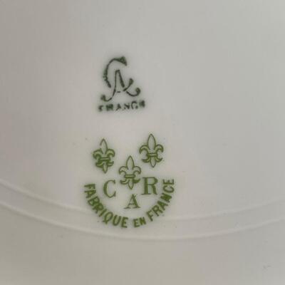 Lot 188. C.A.R. French Porcelain Plates