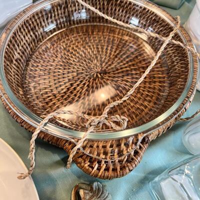 White ware Spanish Handcrafted  flower or candle dishes, set of new Cheese  knives, Snack plates