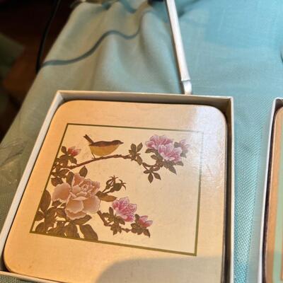 Fritz and Flyod orchid Candle holders, Shell dishes, Lenox candles