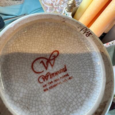 Vintage new Orchard German display plate, cup Suacer