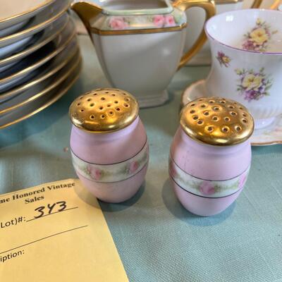 Set Of Austrian Fine China, Limoges Nappy, Havalnd French plate,