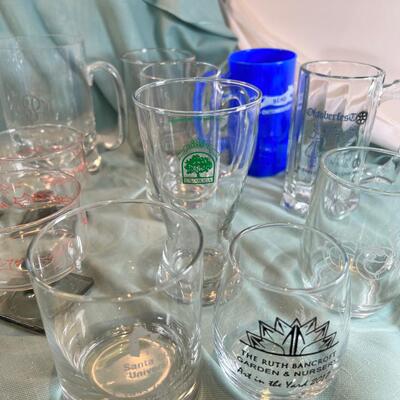 MCM Christmas hot toddy glasses, variety of Glass beer stiens