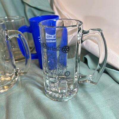 MCM Christmas hot toddy glasses, variety of Glass beer stiens