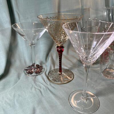 MCM Christmas hot toddy glasses, variety of Glass beer stiens