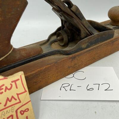 Vintage wooden plane