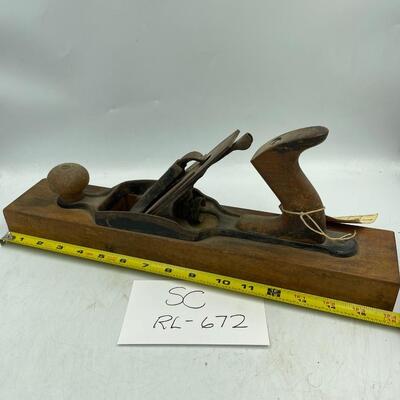 Vintage wooden plane
