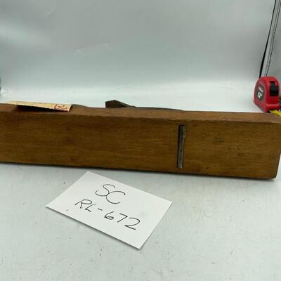 Vintage wooden plane